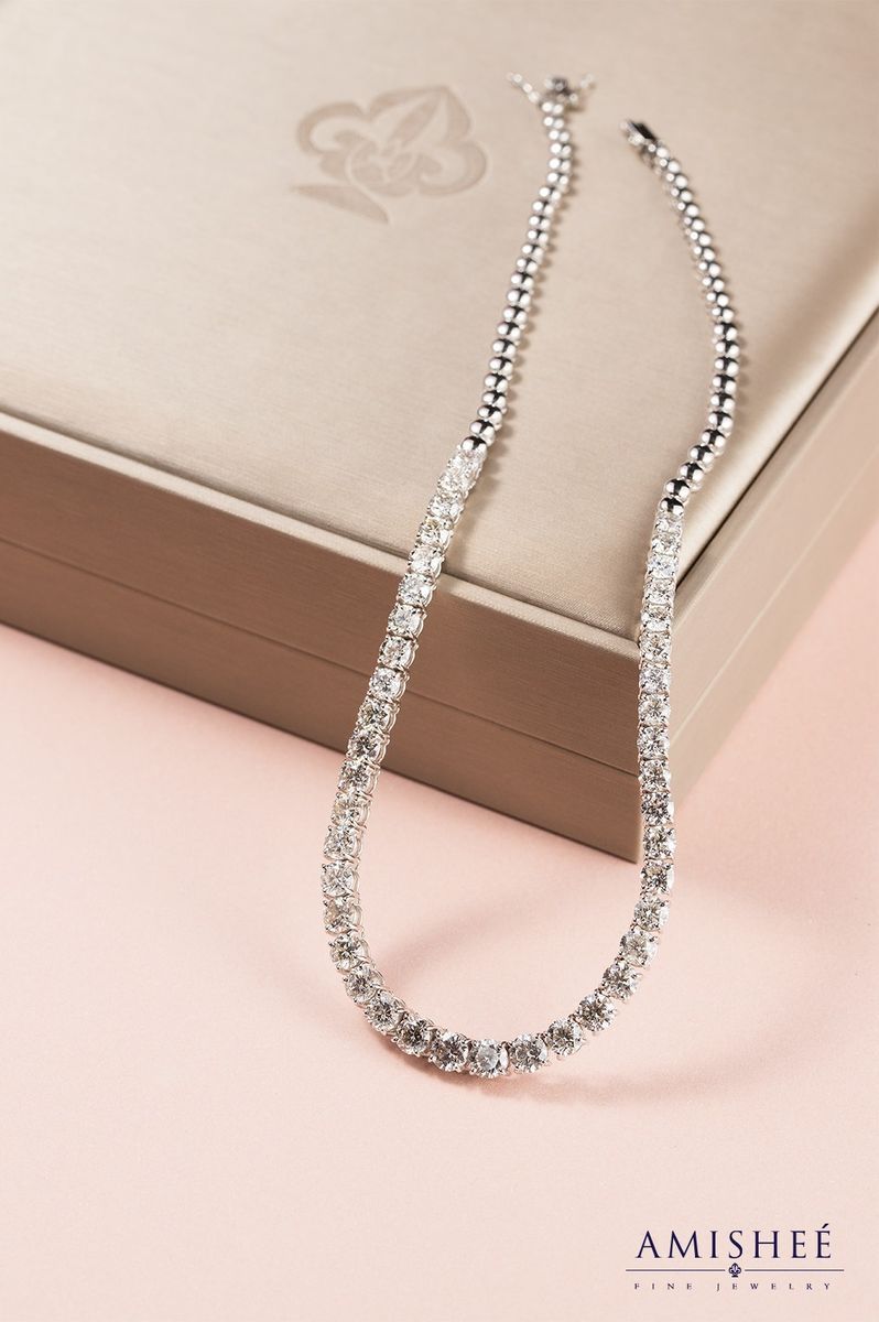 Image of Eternal Diamond Necklace