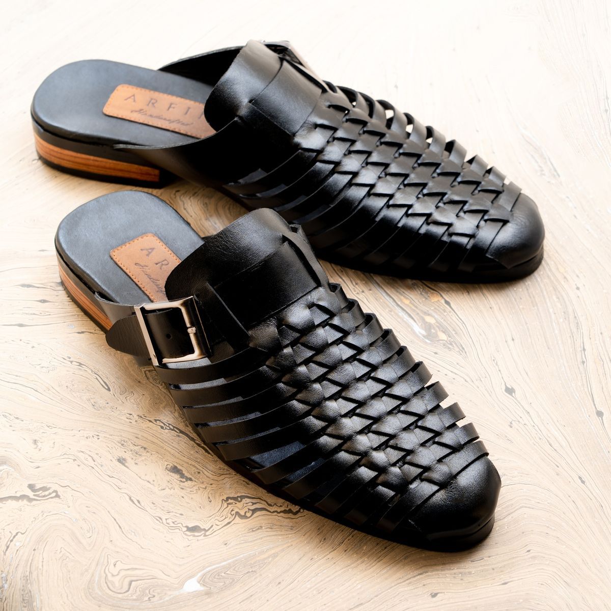 Braided Half Shoe with Buckle Image