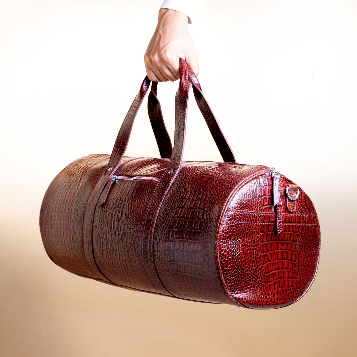 Leather Duffle Bag Image