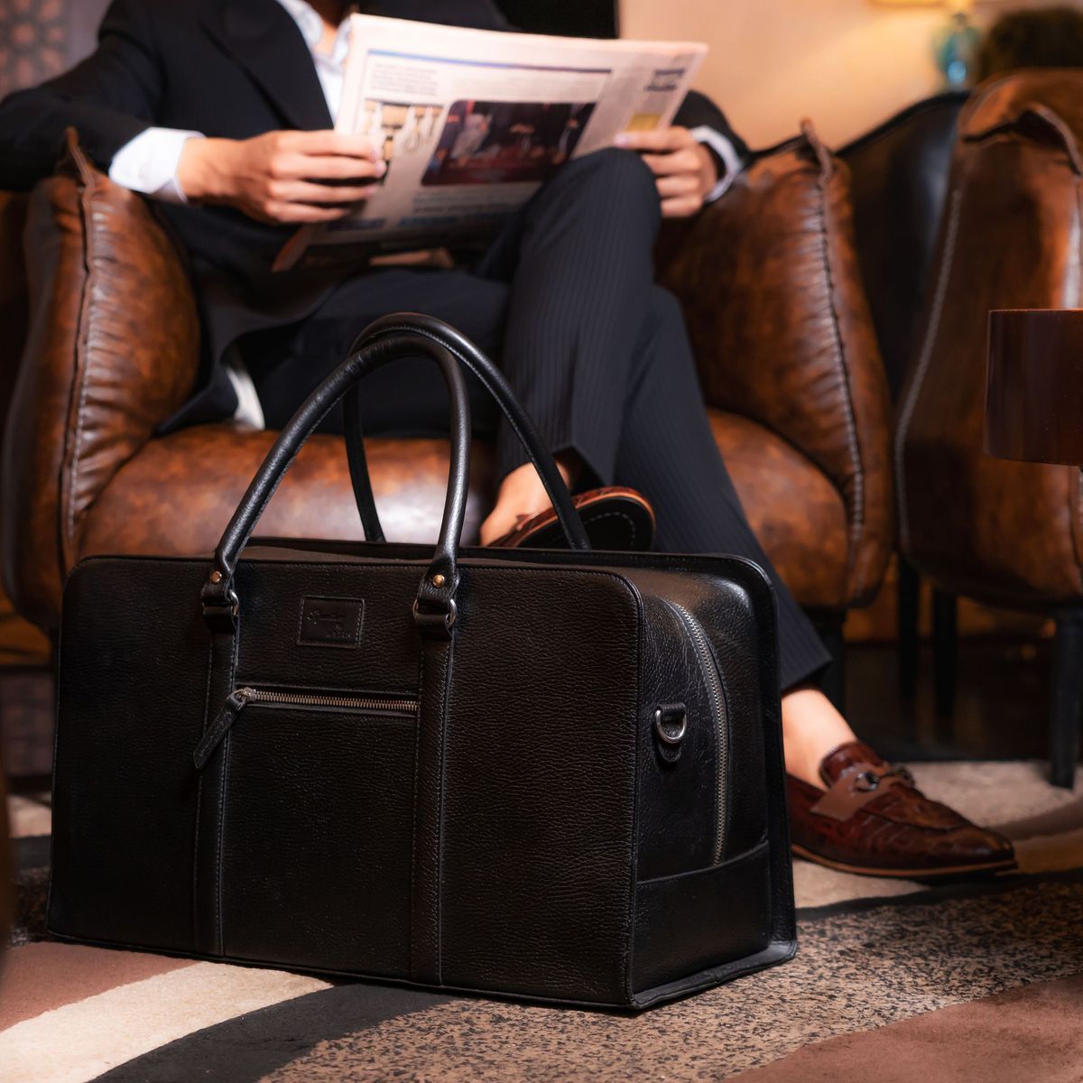 Black Executive Travel Bag  Image