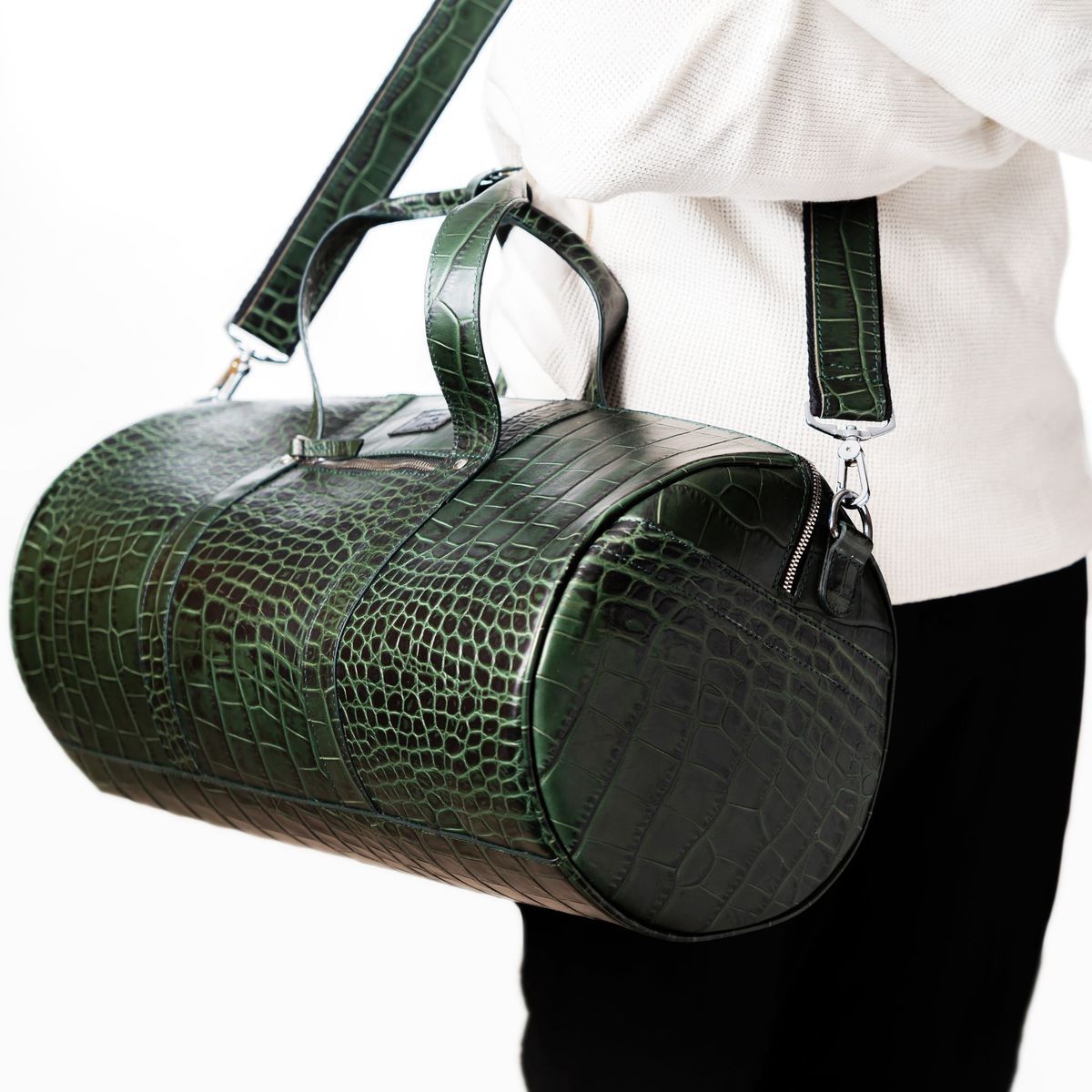 Green Duffle Bag Image