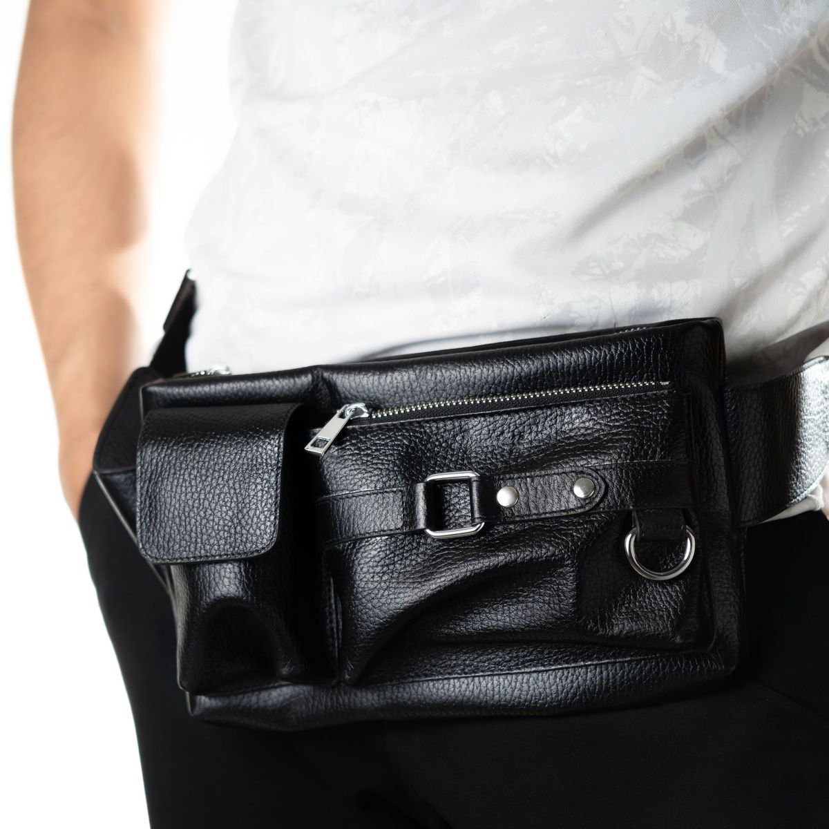 Black waist ADM bag Image