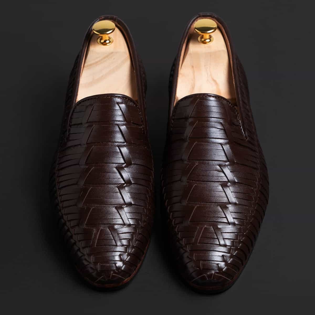 Hex Cocoa Braided Loafer Image