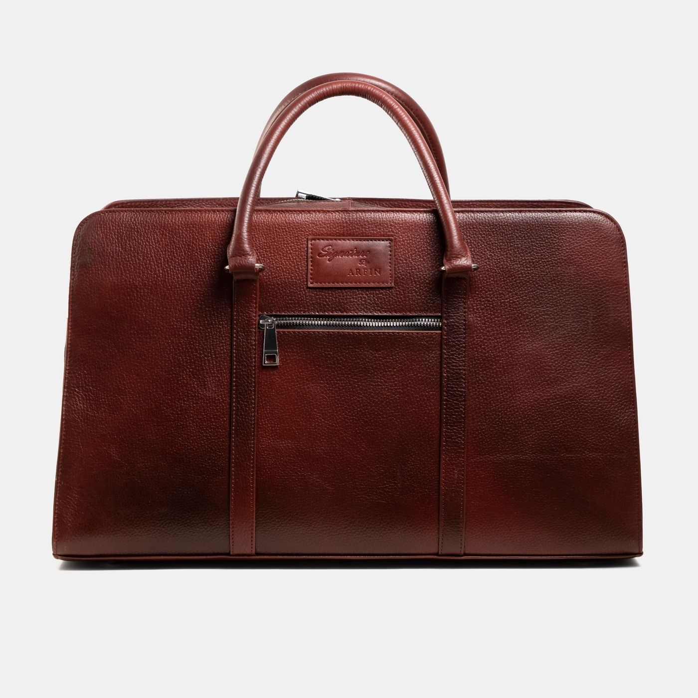 Antique Maroon Executive Travel Bag 