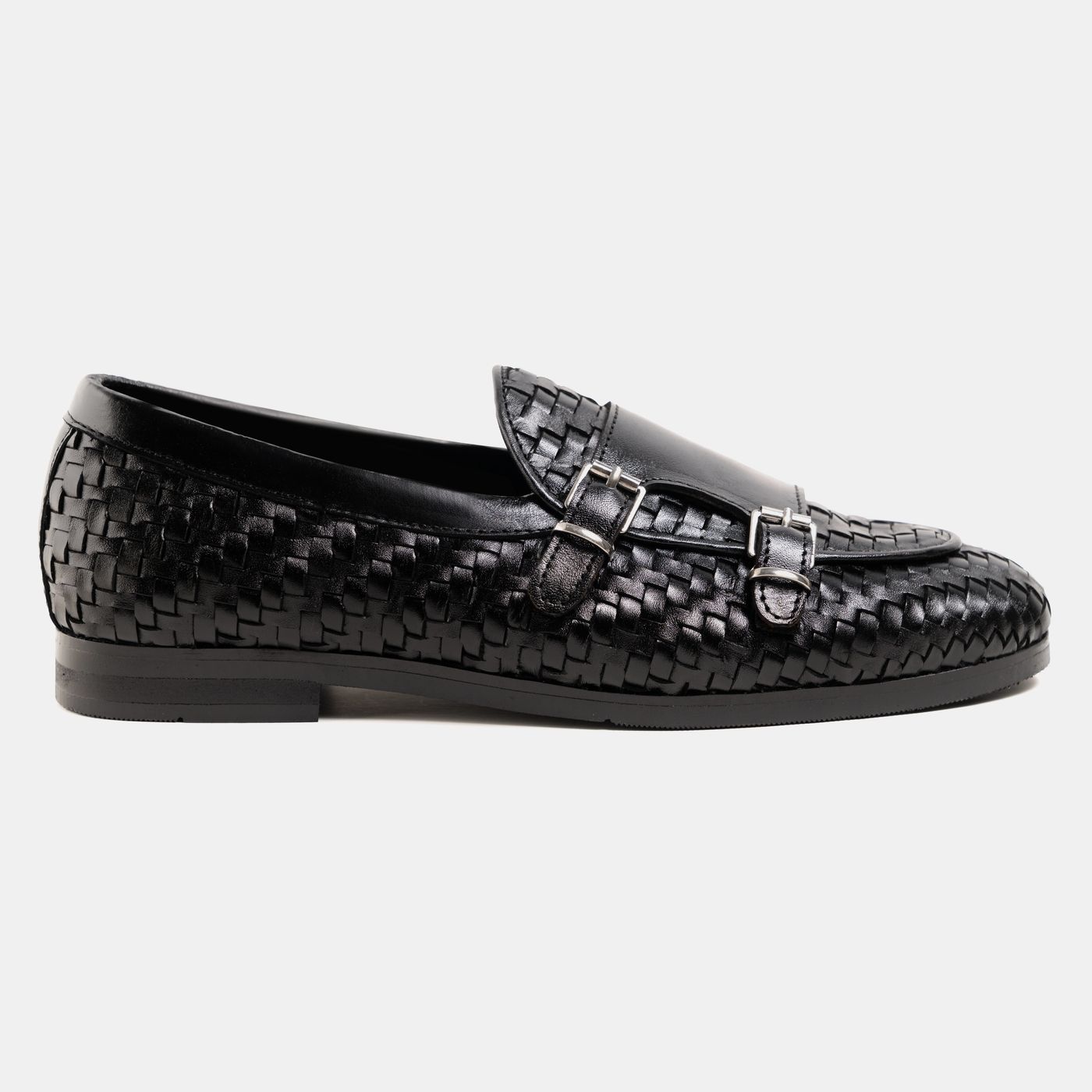 Braided Double Monk Loafer