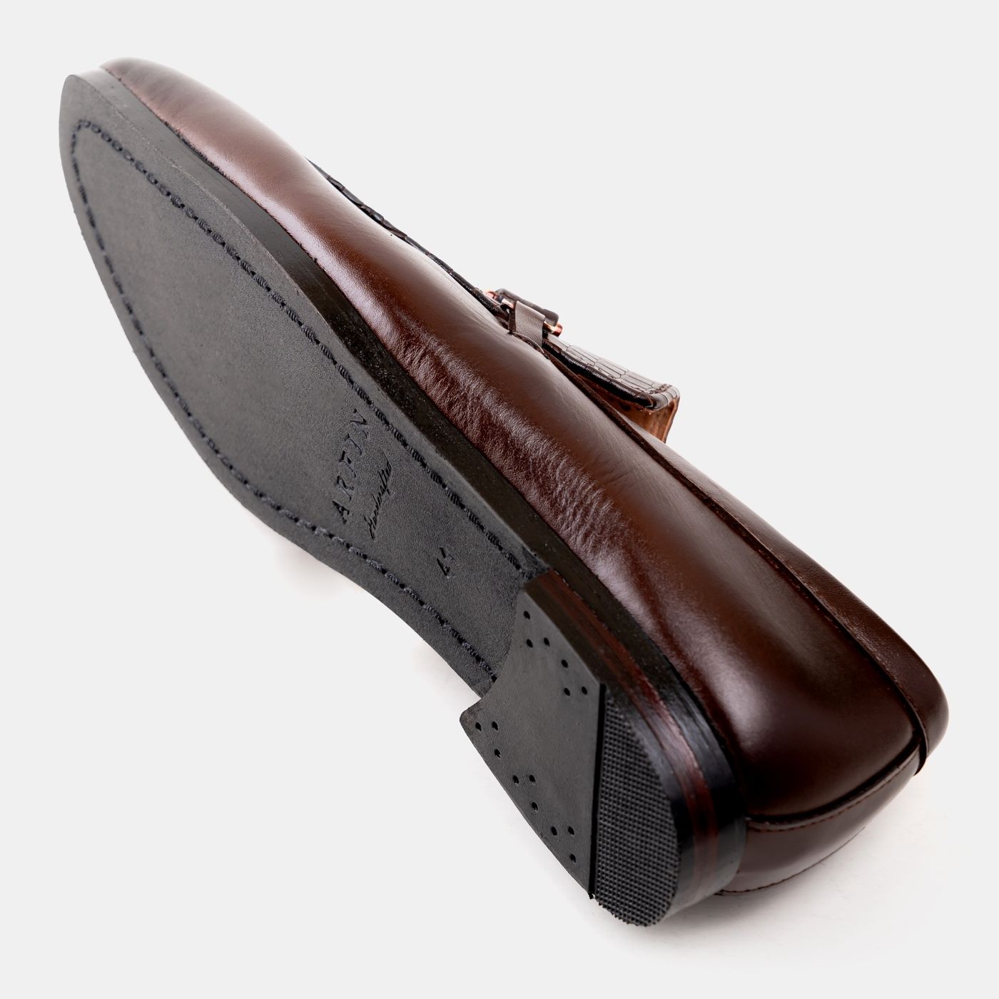 Croc Embossed Hook Loafers Image