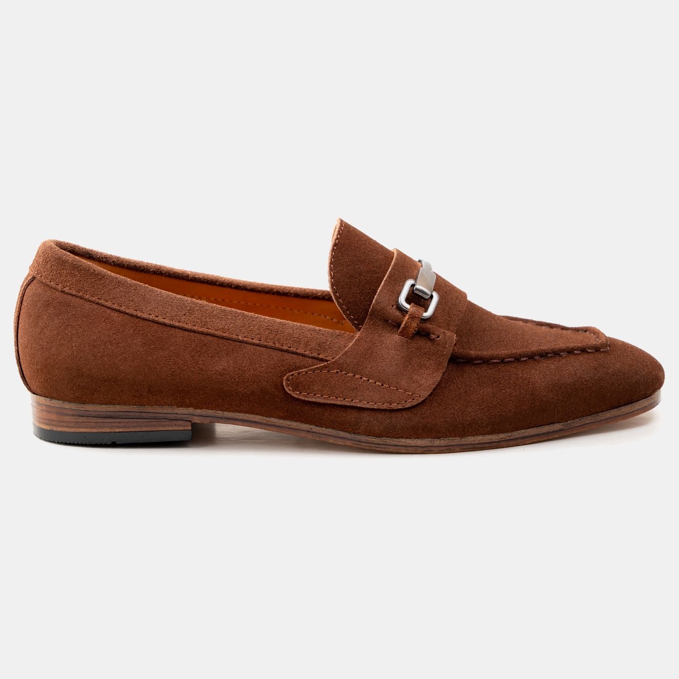 Suede Steel Bit Loafers