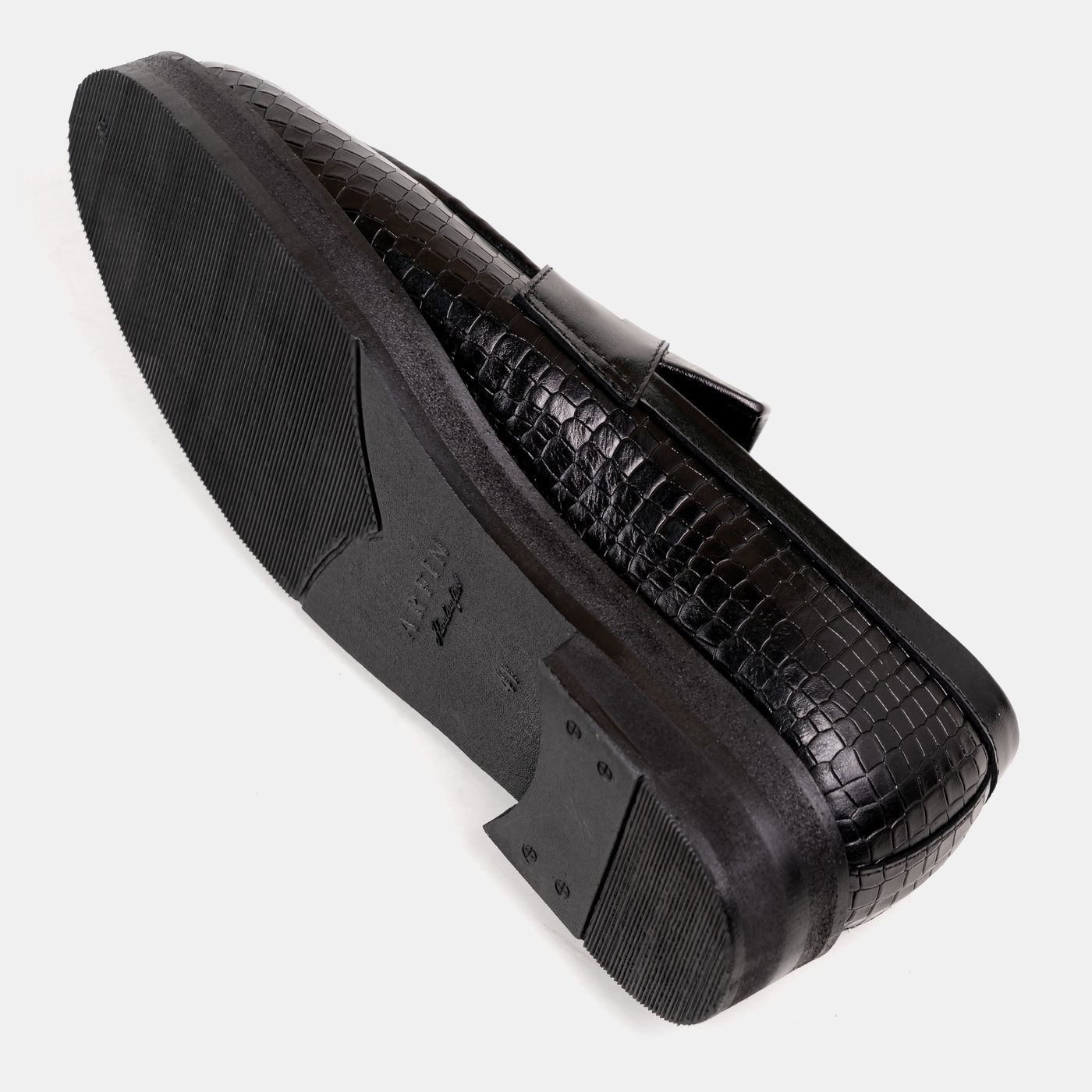 Fat Height Sole Penny Croco Black Image