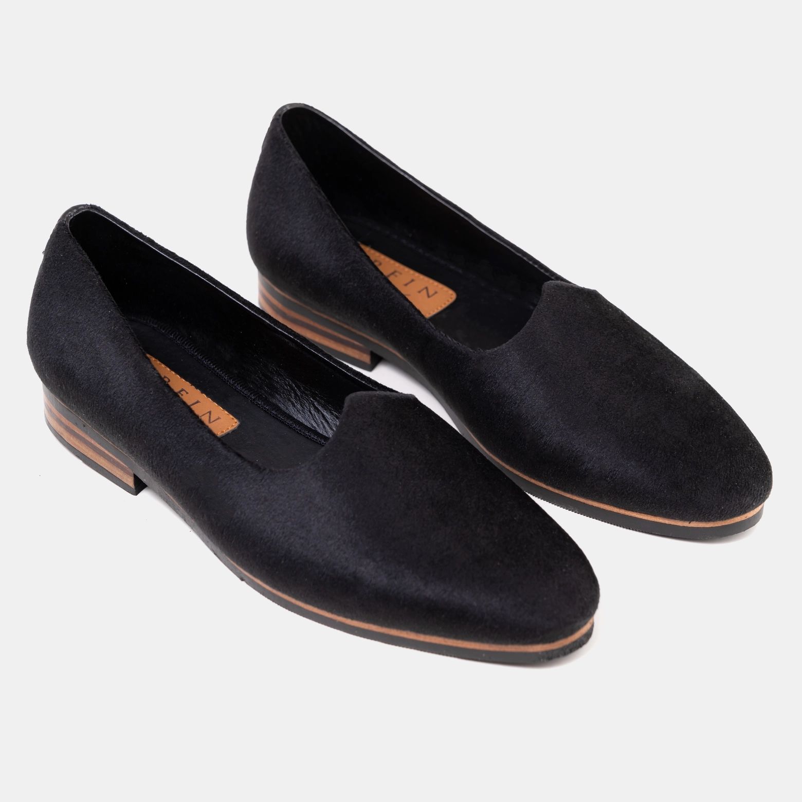 Velvet Black Mojari Shoe