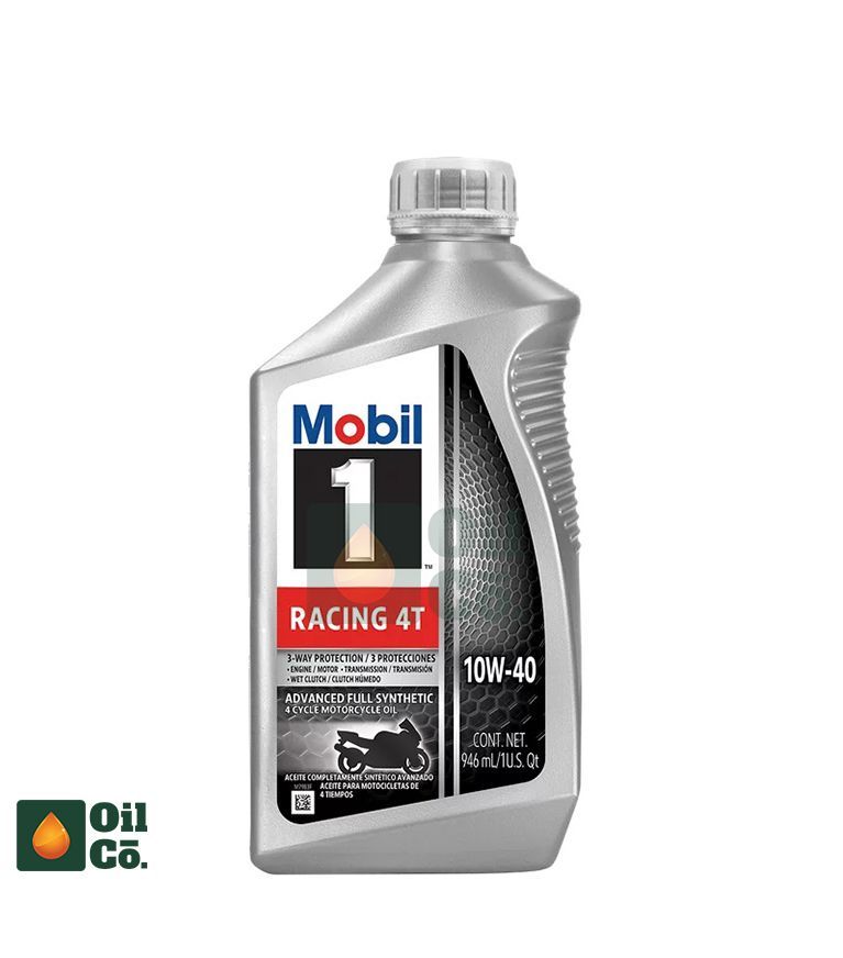 MOBIL1 RACING 4T 10W-40 FULL SYNTHETIC 946ML