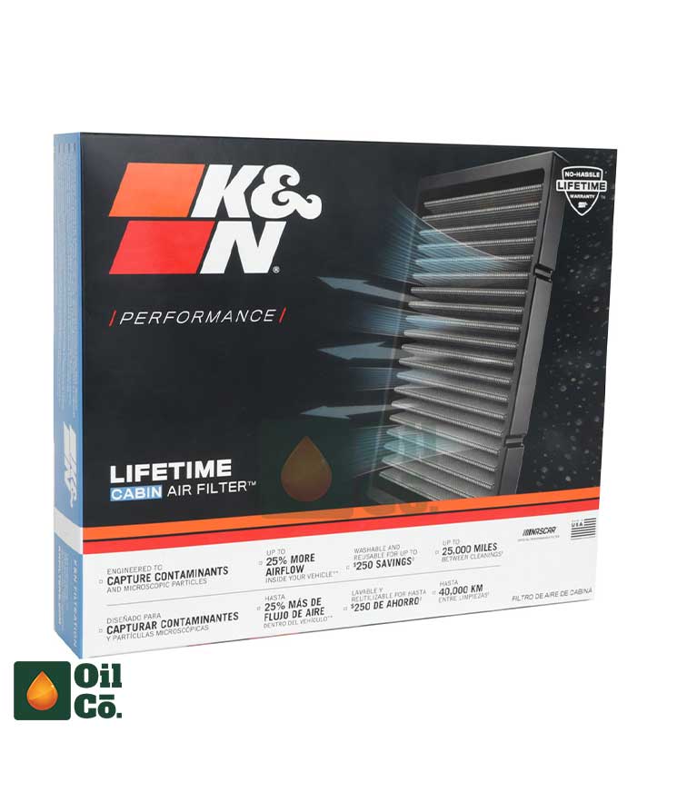 K&N WASHABLE CABIN FILTER FOR TOYOTA