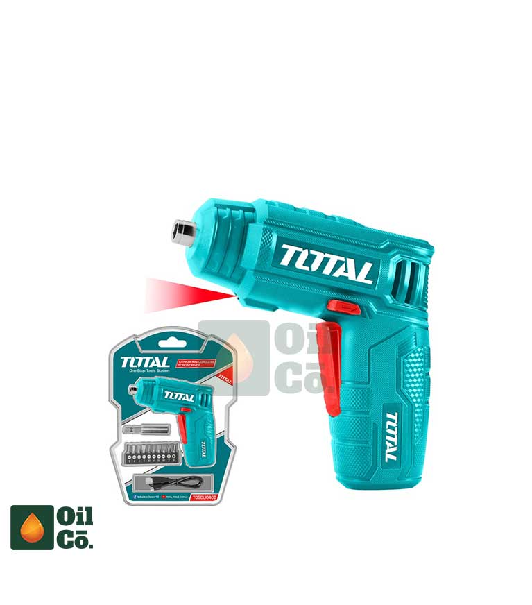 TOTAL TOOLS LITHIUM ION CORDLESS SCREWDRIVER